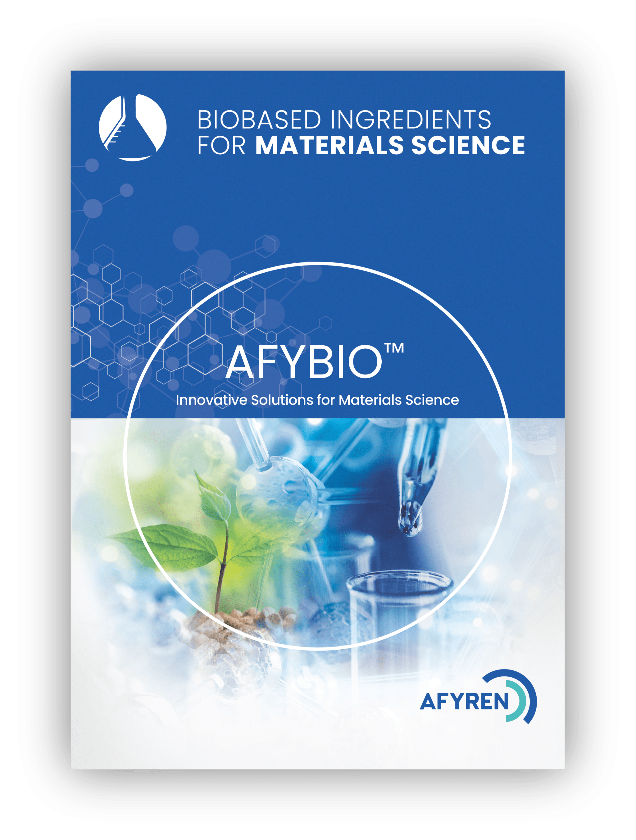 Page couverture brochure Material science AFYBIO